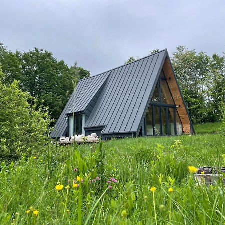 Cabana A-Frame Cricov 9 Valea Lunga-Ogrea ภายนอก รูปภาพ