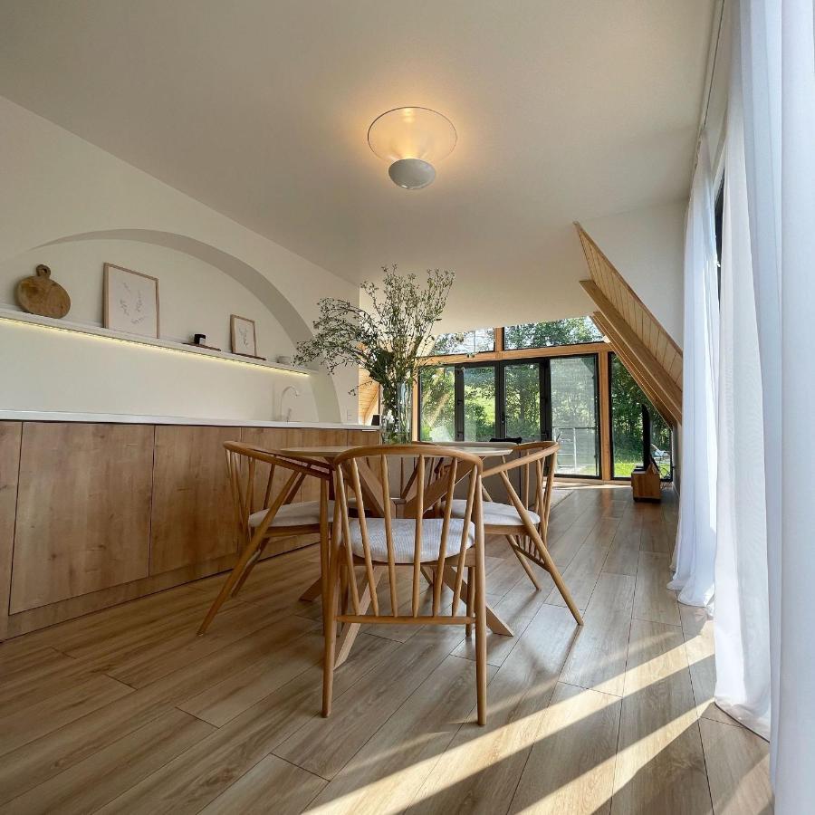 Cabana A-Frame Cricov 9 Valea Lunga-Ogrea ภายนอก รูปภาพ